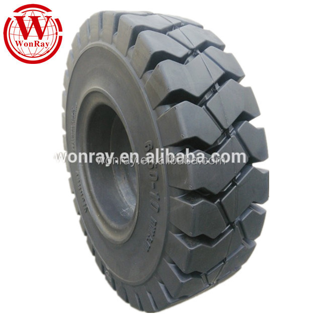 Yantai WonRay Industrial Solid Rubber Tyres 650 10 For Forklift