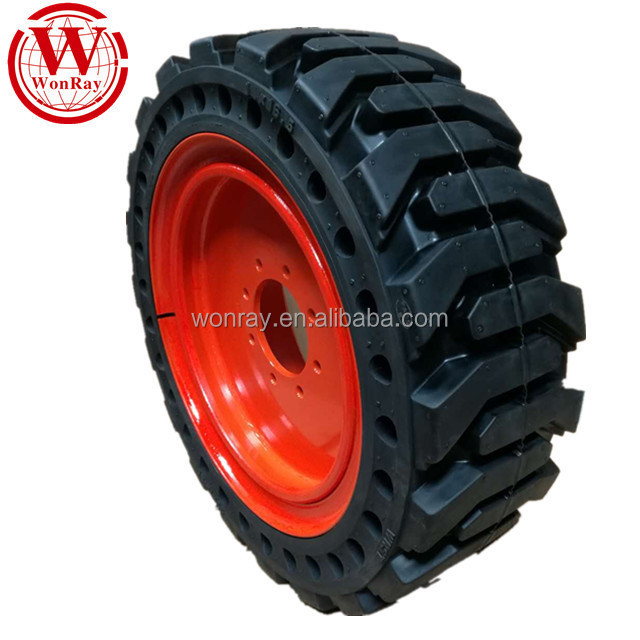 loader tires 29.5-25 26.5-25, heavy duty bc otr black skid steer solid tyre 10 16.5 12 16.5 with fast delivery