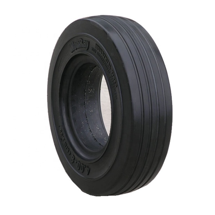 Well-reputed Chinese 4.00x8 Flat Proof Aircraft Solid Tyres With Good Price