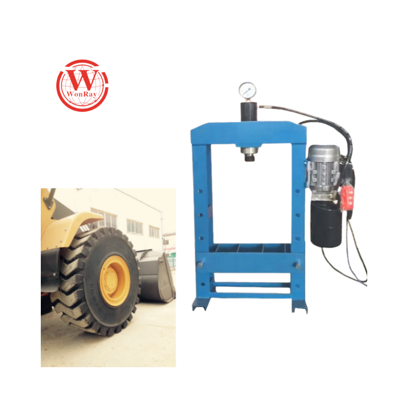 Cheap turn up tire building machine Car Tire Changer Machine tire wire pulling machine