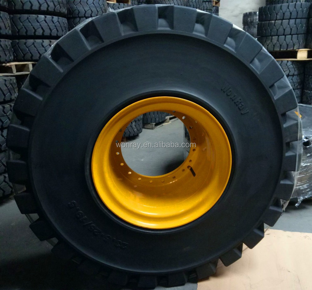 solid tyre 26.5 x 25 26.5 25 loader tires for sale