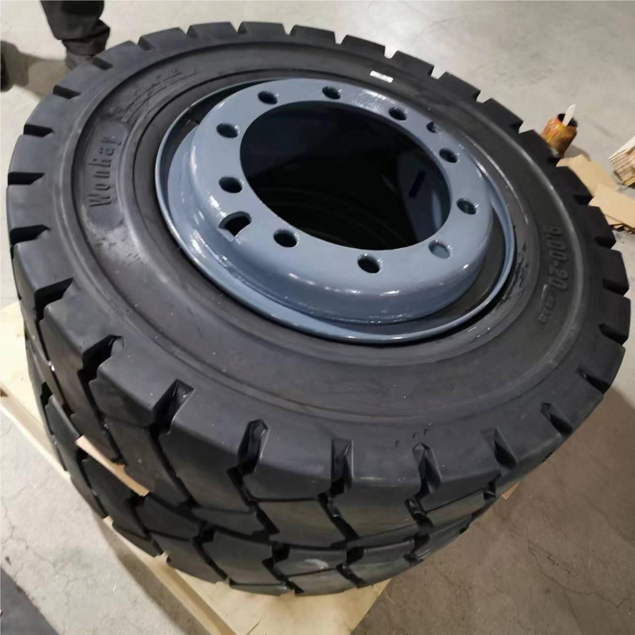 WonRay forklift truck tires 825 20 truck tires 900 20  in stock