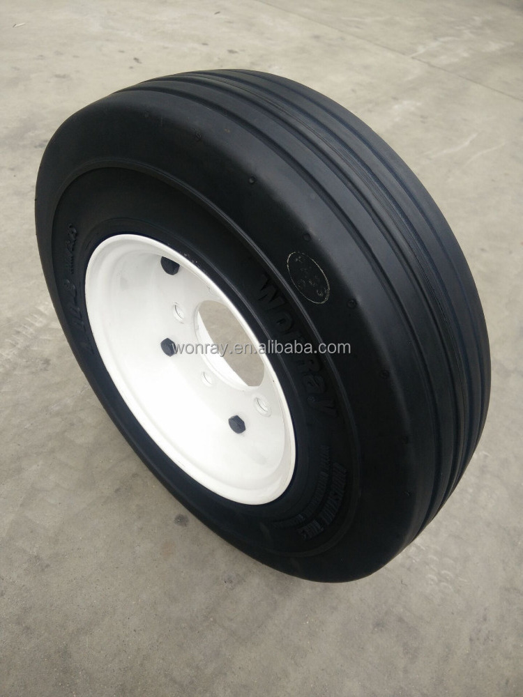 WonRay brand cheap price 16 inch solid rubber tires 16x5-9 for cars with quality warranty