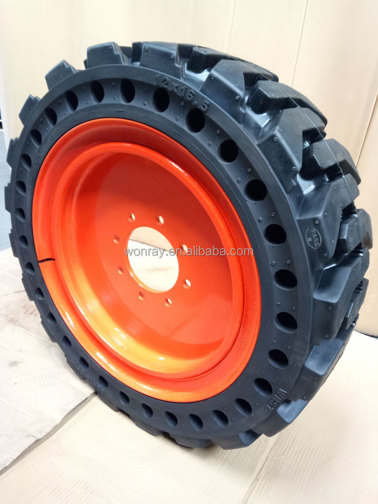 Manitou MT-X 625 H Telehandler Skid Steer Solid Tires 12-16.5