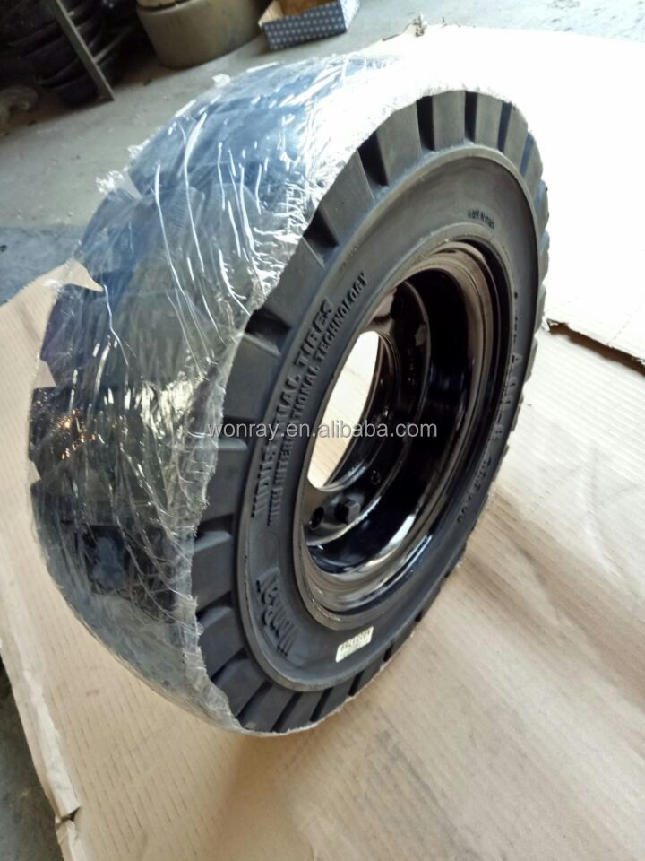 wholesale semi truck wheel rims forklift solid tires 4.00-8 18x7-8 16x6-8 6.50-10