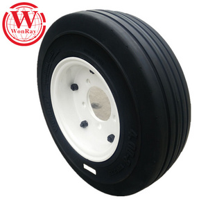 hot sale 205 75 15 trailer tyres 4.00-8 solid rubber tires and wheels with low price