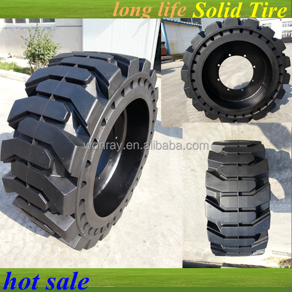 loader tires 29.5-25 26.5-25, heavy duty bc otr black skid steer solid tyre 10 16.5 12 16.5 with fast delivery