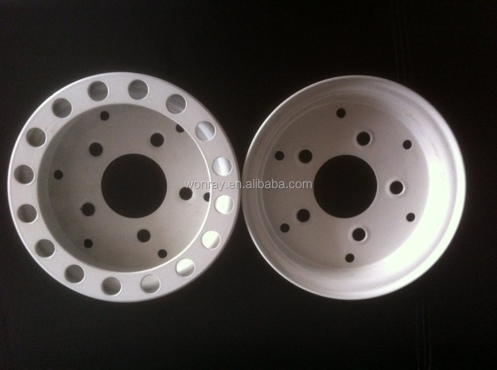 Wholesales Airport ground equipment wheel 4.00-8 Tire use good quality 5 holes split steel Rim Wheel 3.75-8 white or black