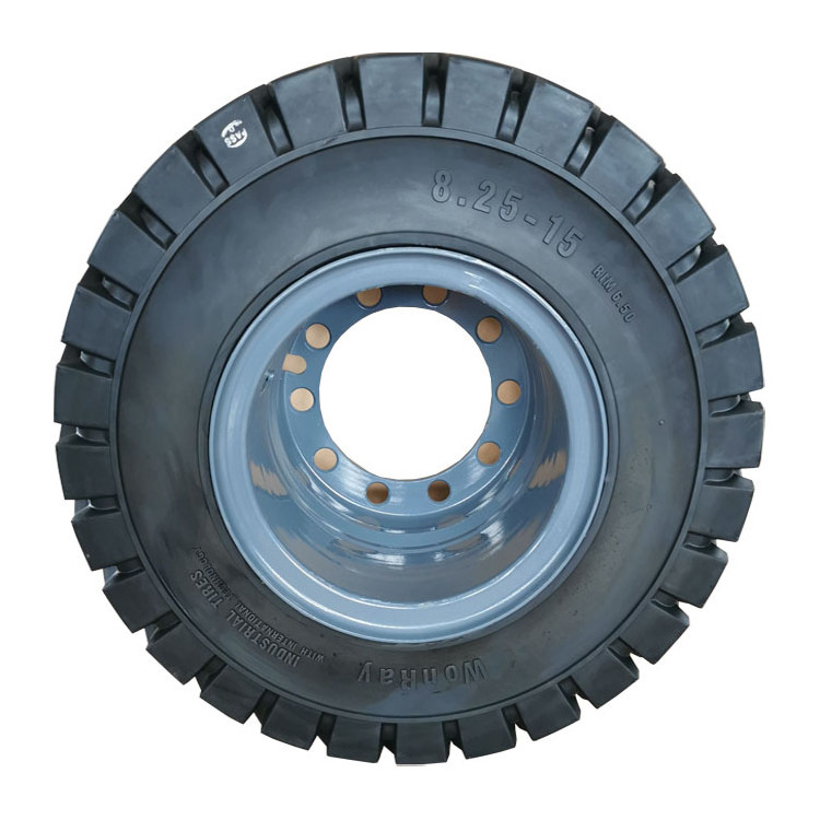 Clark Yale forklift parts forklift solid tires 7.00-12  8.25-12  8.25-15  industrial tire rubber heavy duty for sale