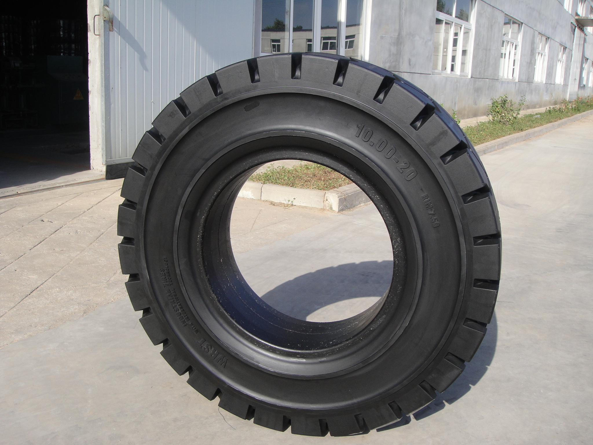 Easy-fit Bullet Proof 10.00-20 Solid Rubber Tyres For Trailers, llantas de 10.00 20nhs