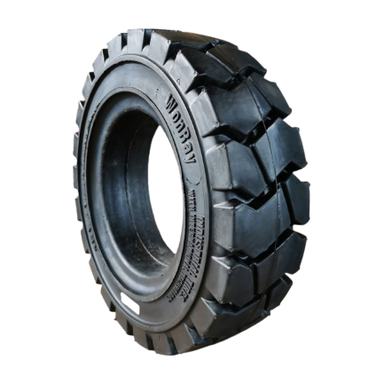 With forklift parts 3.00-8 split rim 5holes  15x4.5-8 solid tire in pneumatic shaped for GSE wheels dolly trailer tyres