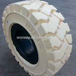 Non Marking White 7.00-9 7.00-12 16x6-8 18x7-8 21x8-9 Solid Forklift Tyres