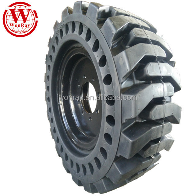 China wheels, cheap bc backhoe loader tires 10-16.5 12-16.5 with 8 lug holes rim