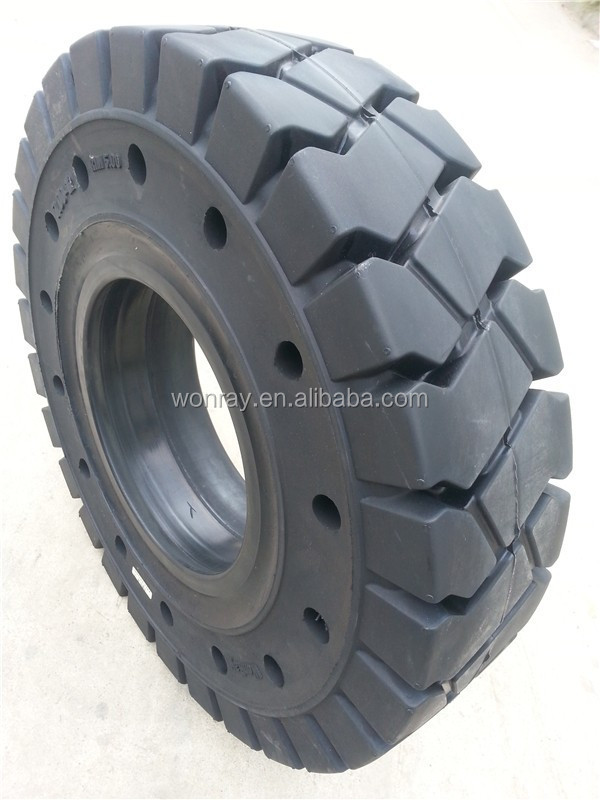 WonRay Resilient Solid Tyre For Forklift Tire 700 12 for Sale