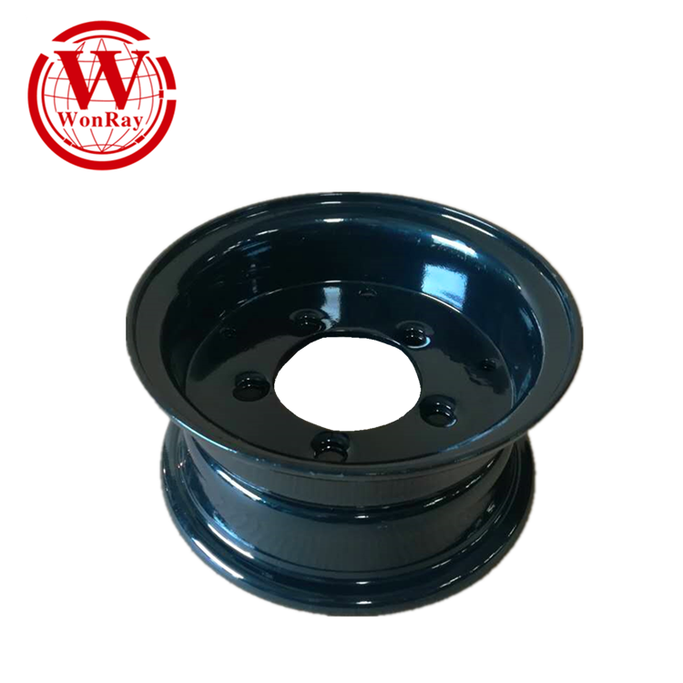 Wholesales Airport ground equipment wheel 4.00-8 Tire use good quality 5 holes split steel Rim Wheel 3.75-8 white or black