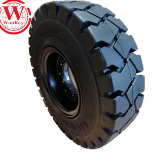 high quality 200/50-100 solid rubber tyre wheel for manitou me 320 forklift