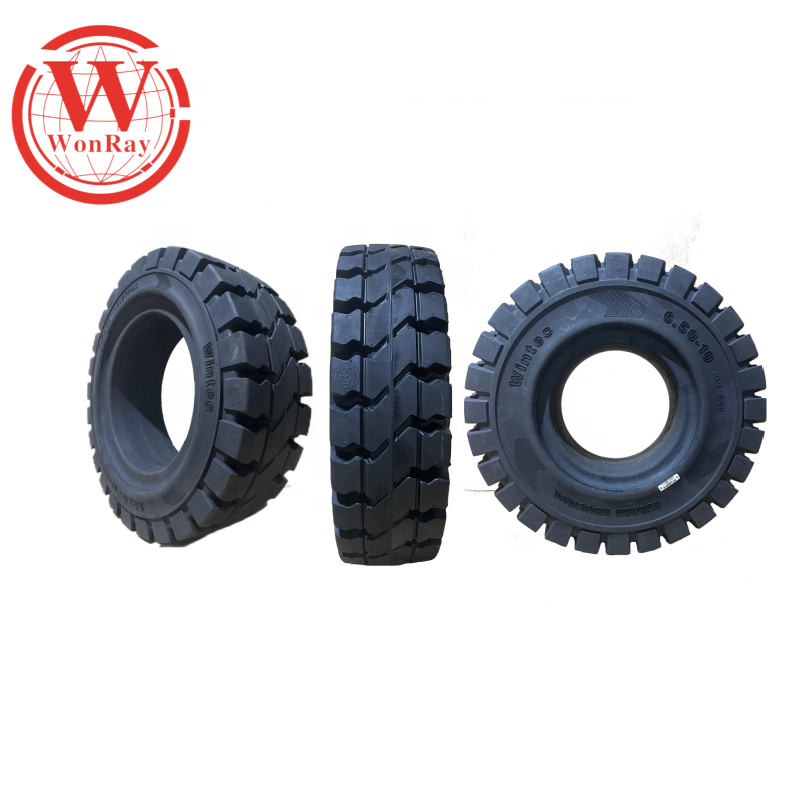 WonRay Oem Forklift Truck Split Steel Wheel Rims For 650-10 Tire