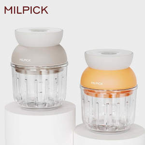 Usb cordless multi-function mini portable small stainless steel blade high quality food processor with meat grinder