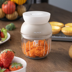 Usb rechargeable electric mini vegetable carrot chopper ginger garlic onion paste grinder