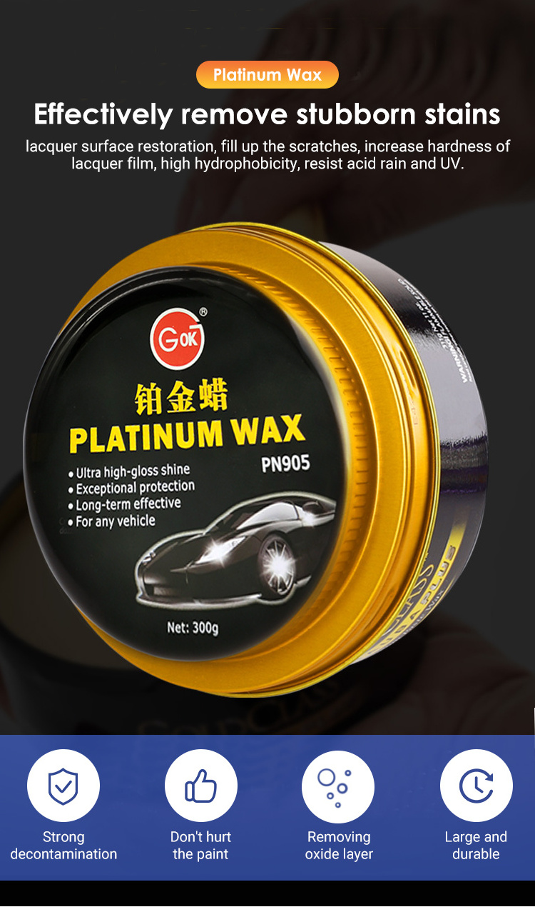 2020 Hot Sale Auto Body Protection Carnauba Car Wax Cleaning Polish Wax Paste Scratch Coating Detailing Wax