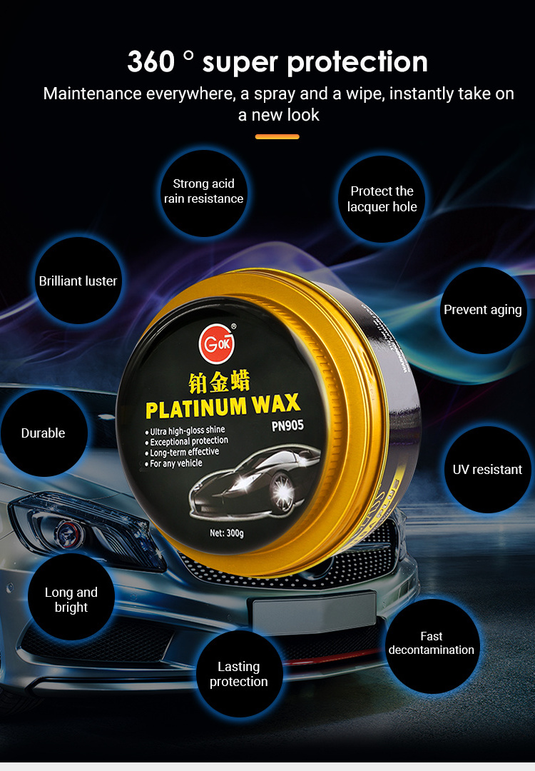 2020 Hot Sale Auto Body Protection Carnauba Car Wax Cleaning Polish Wax Paste Scratch Coating Detailing Wax