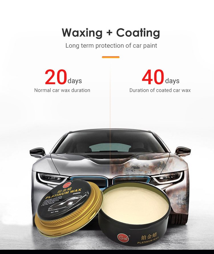 2020 Hot Sale Auto Body Protection Carnauba Car Wax Cleaning Polish Wax Paste Scratch Coating Detailing Wax