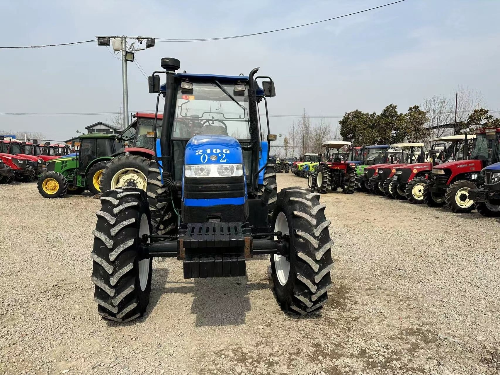 used tractors good reconditioned  holland snh1204 120HP 4x4wd agricultural equipment cheap farm machines two wheel holland TT75