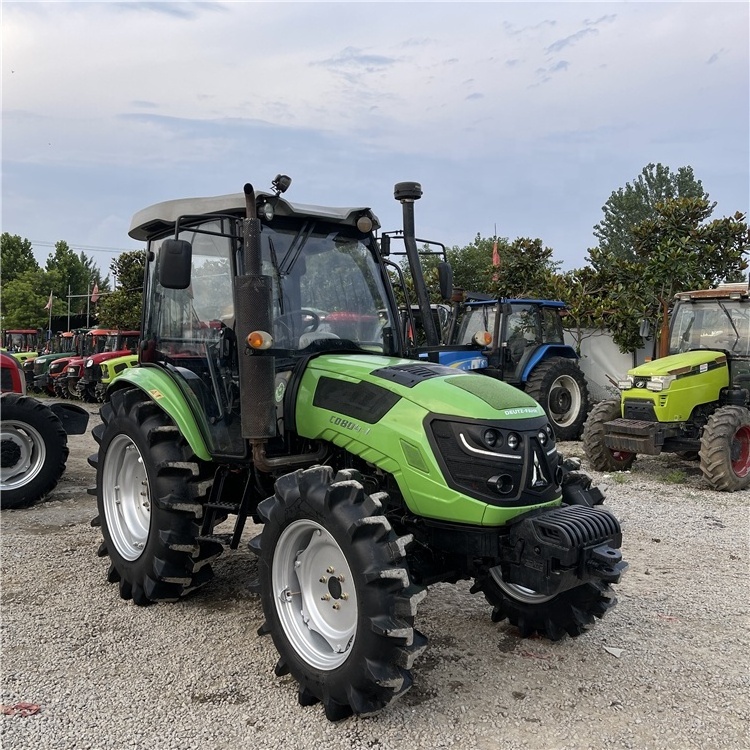 Tractores usados baratos Iseki 80HP 80CV de Agricultura de la rueda de tractor en stock