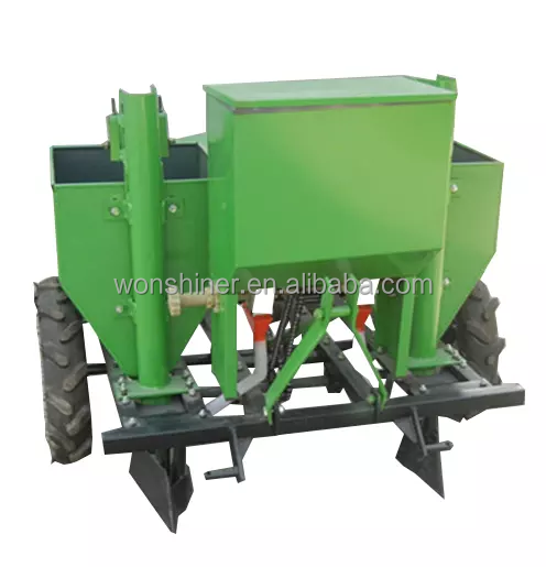 2 Rows Sweet Potato Seed Planter for Tractor  Multi-function Potato Planter