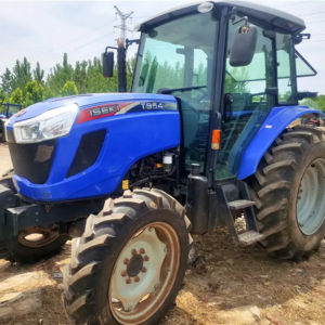 Japanese Iseki brand Used 95hp 4WD farm wheel tractor with front and rear ballast