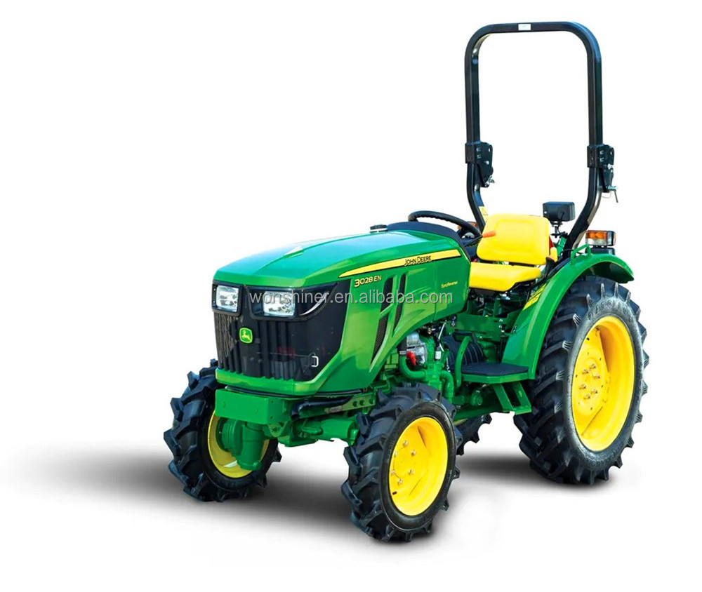 Cheap price JOHNN DEERE 28hp  TRACTOR 2800 RPM 3 Cylinders engine  Narrow Tractor Width