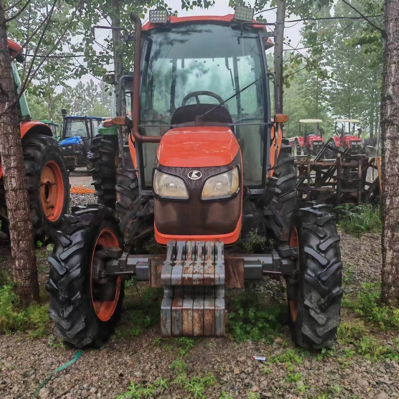 cheap 70HP 4x4 farm tractor KUBOTA