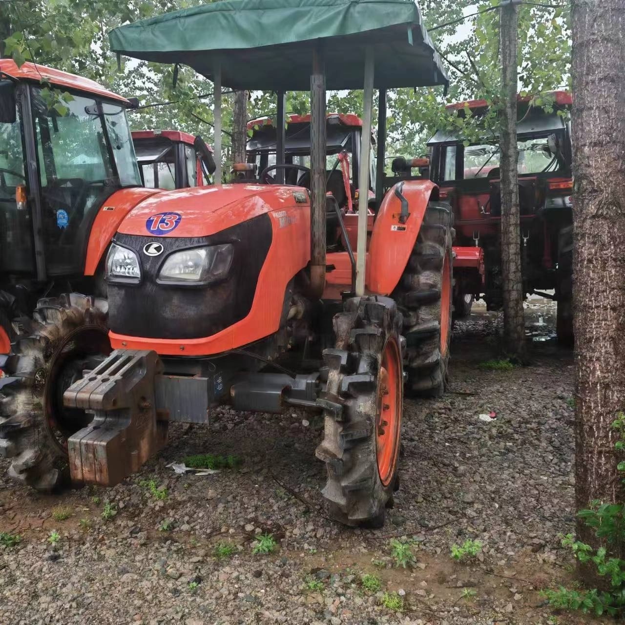 cheap 70HP 4x4 farm tractor KUBOTA