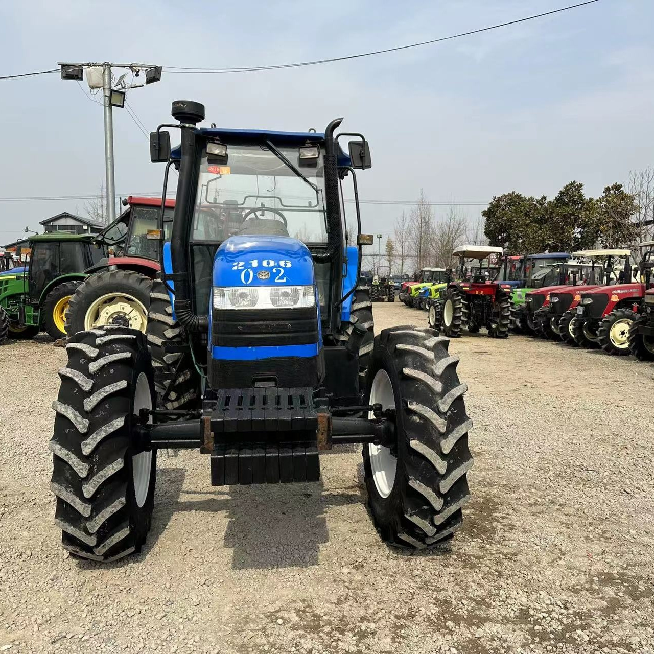 used tractors good reconditioned  holland snh1204 120HP 4x4wd agricultural equipment cheap farm machines two wheel N holland TT7