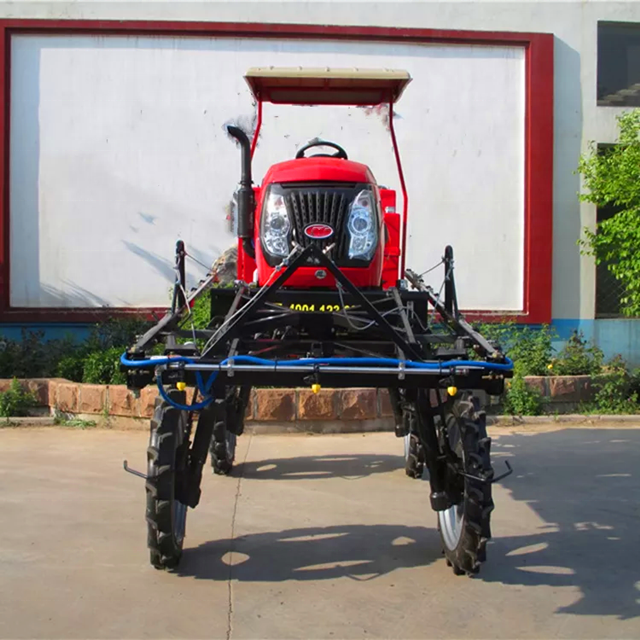 High Ground Clearance Tractor Pesticide 1000L Big Self Propelled Spray Boom Sprayer For Agriculture