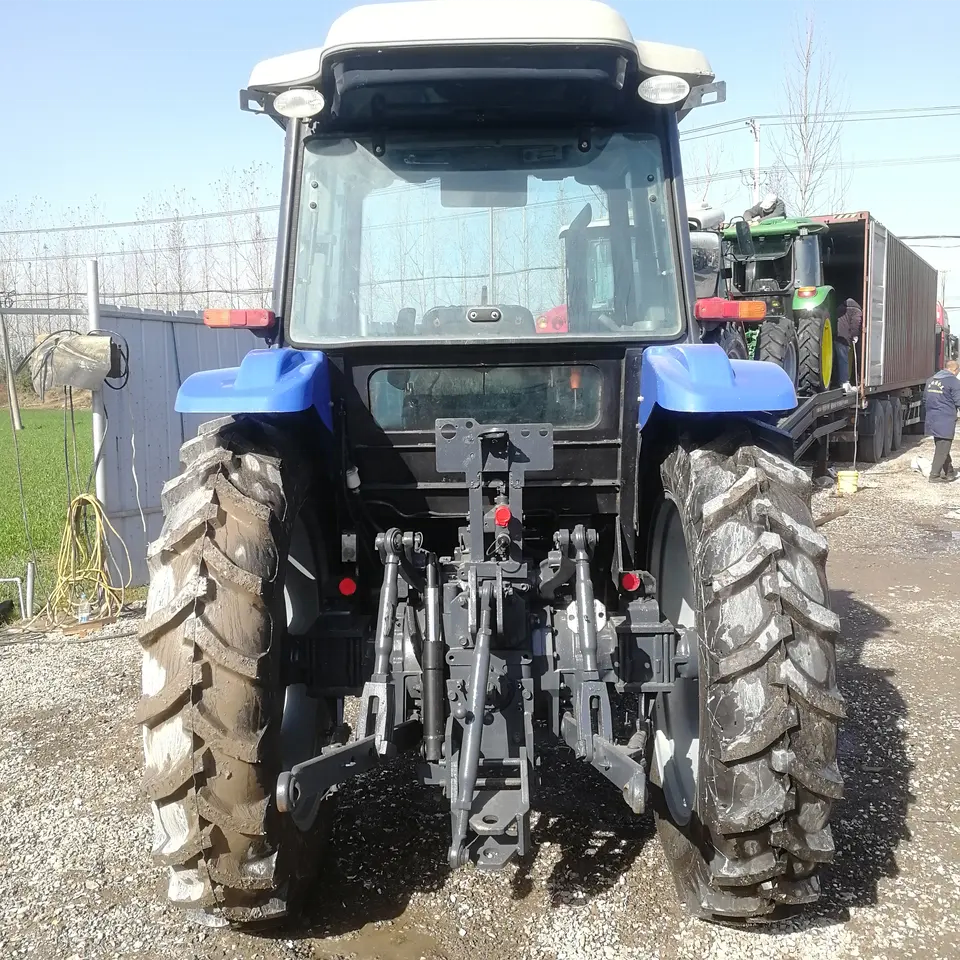 used tractor for agriculture Japanese ISEKI T954 farming equipment compact tracto with front end loader kubota