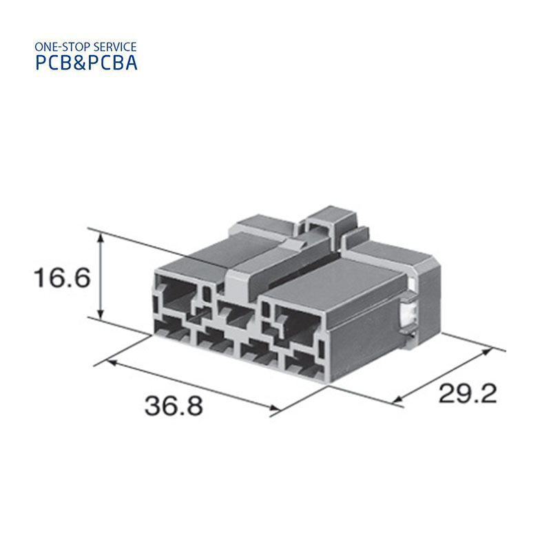 Japanese Auto Connector 14 Pin Automotive Connector With Terminal