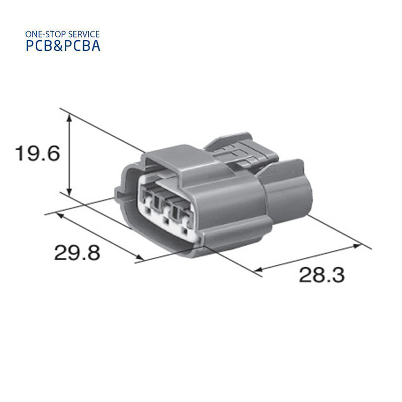 Japanese Auto Connector 14 Pin Automotive Connector With Terminal