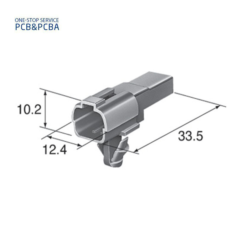 Japanese Auto Connector 14 Pin Automotive Connector With Terminal