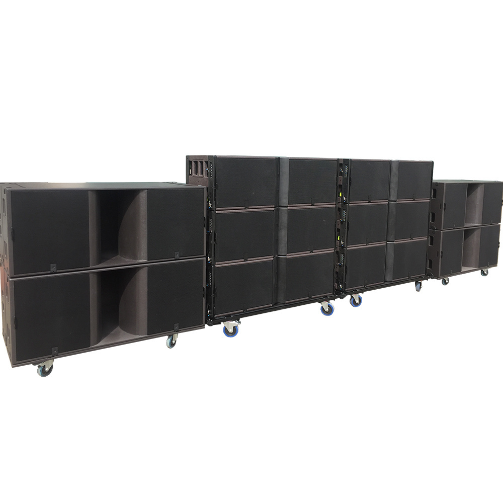 K215 dual 15 inch passive neodymium speakers stage professional line array