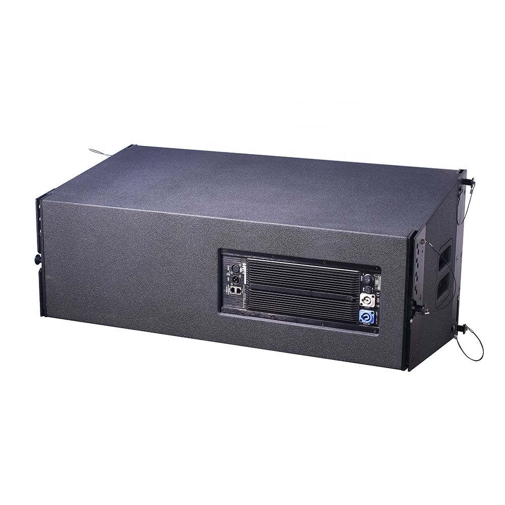 bar dual 12 inch 3 way active line array speaker system