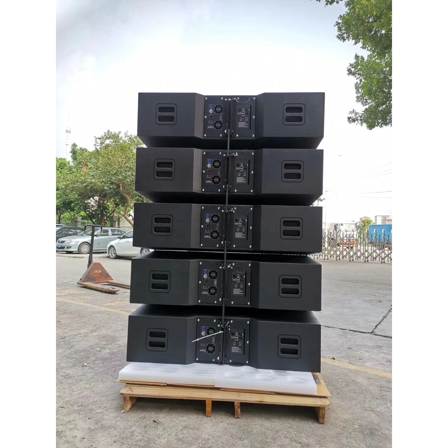 4 way line array  4*12 inch line array concert speakers