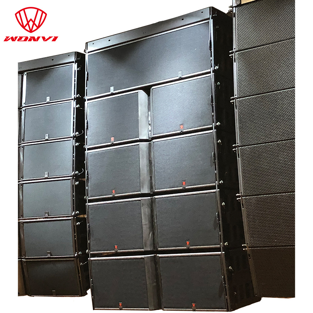 K215 dual 15 inch passive neodymium speakers stage professional line array