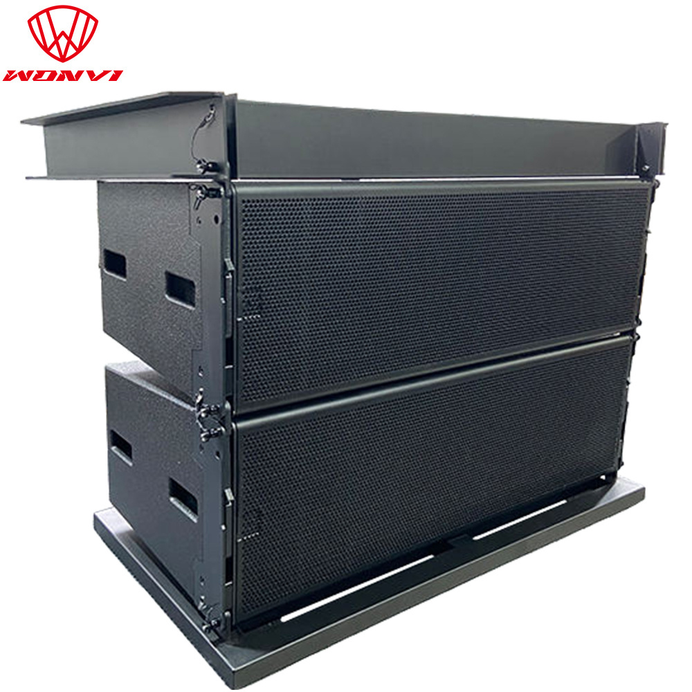 WPL dual 12 inch passive neodymium speakers stage professional line array speaker