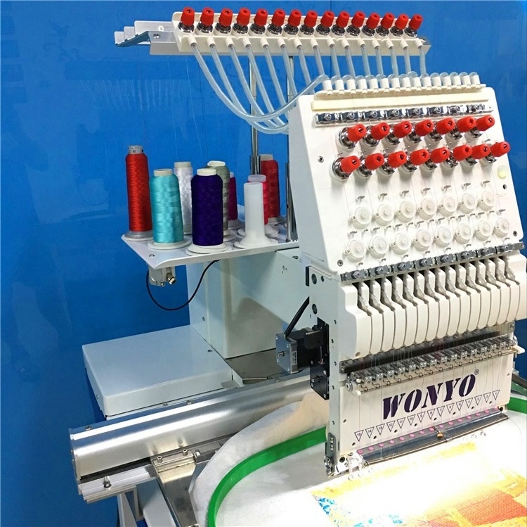 Best seller WY1501CS Single Head 6 needle embroidery machine