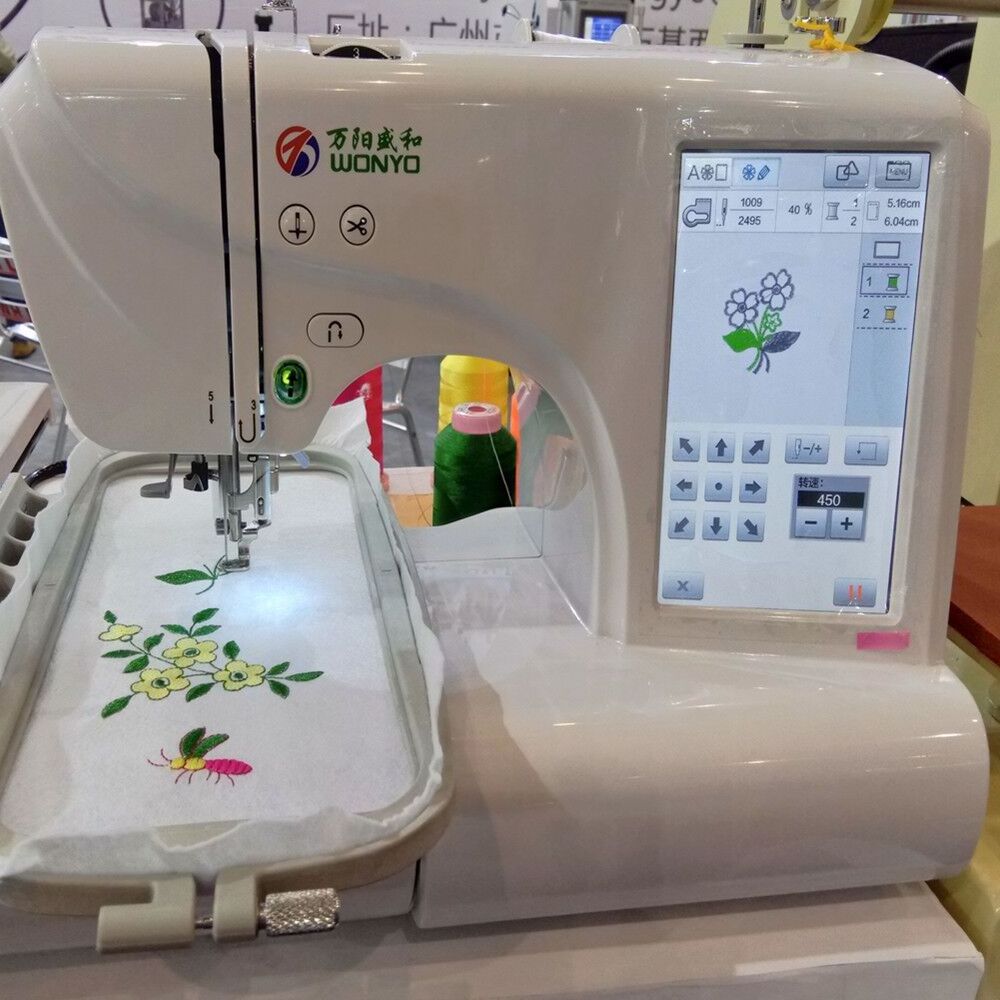 Big Sales! Easy to Use High Speed Mini Sewing Embroidery Machine For Automatic