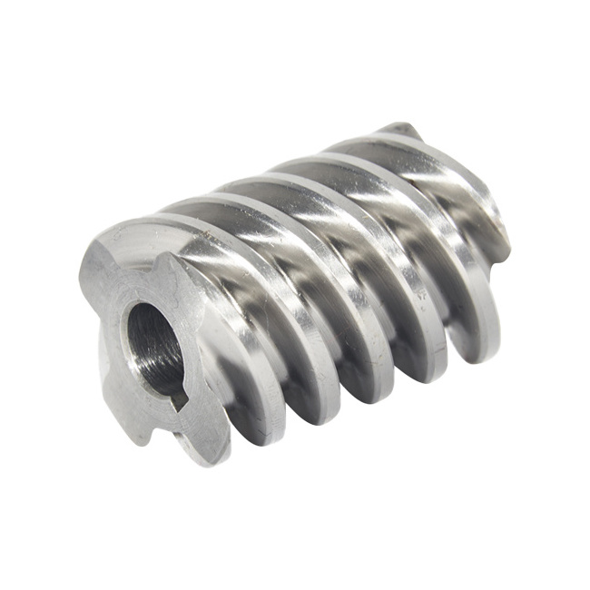 IATF 16949 metal fabrication High precision CNC custom complex stainless steel 45# 40cr gear  worm  motor shaft