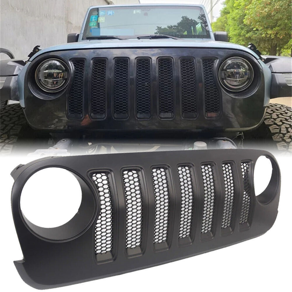 Factory OEM Car Bumper For Jeep Wrangler JK 2007-2018 Upgrade To JI Fender Flare Headlight Facelift BodyKit