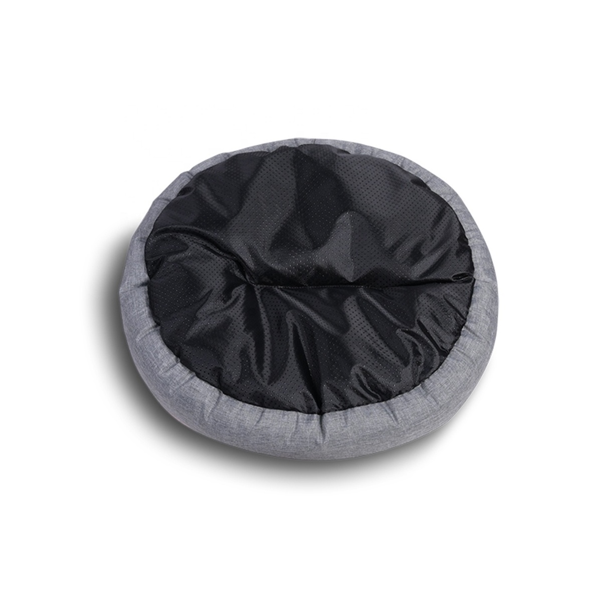 Wholesale Price Removable Pet Sofa Bed House Round Cozy Craft Pet Beds Donut Pet Bed Camping