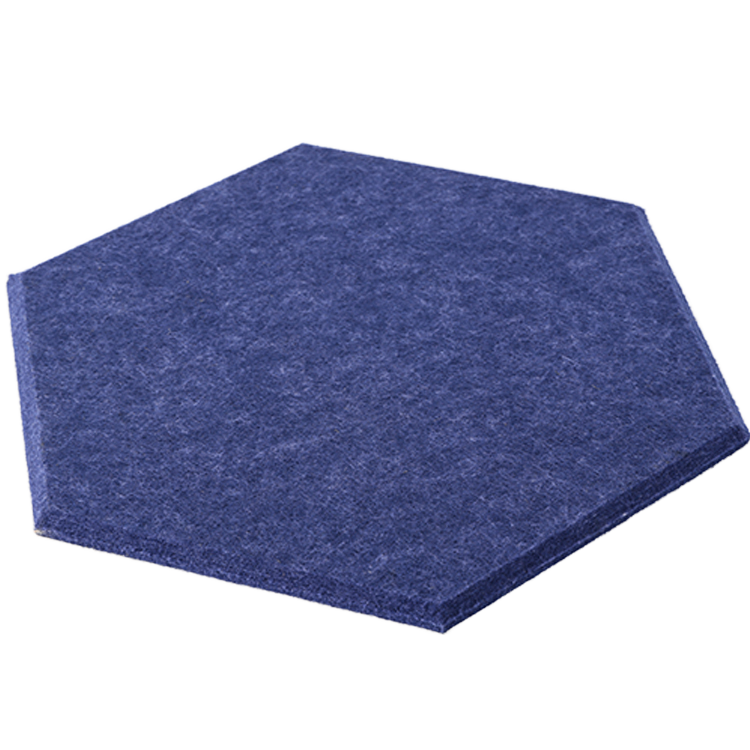 Sound Proofing High Density Sound Proofing Foam Panel Office Hexagon Acoustic Panels for Ceilings